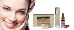 Kit piel radiante 24k Tratamiento antiarrugas